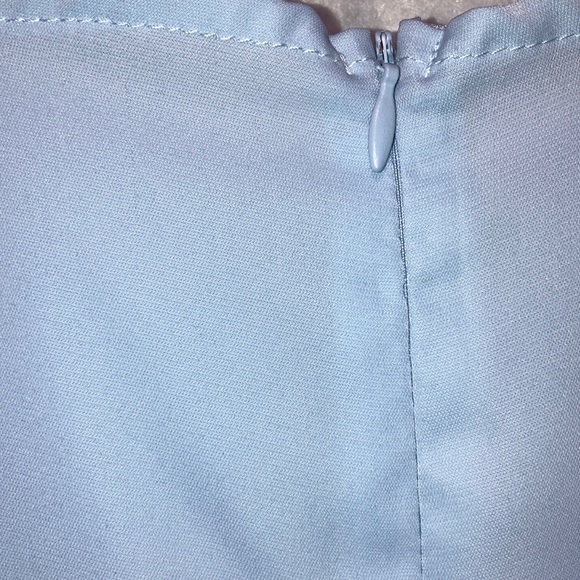 YesStyle Ruched Ruffle Dress Small - Picture 7 of 15